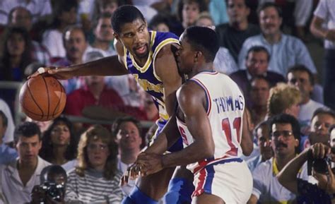 Magic and isiah beef